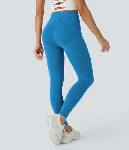 Blue CurveLift shapewear tights tummy control butt lifting