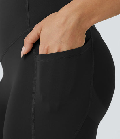 Black CurveLift shapewear tights tummy control butt lifting